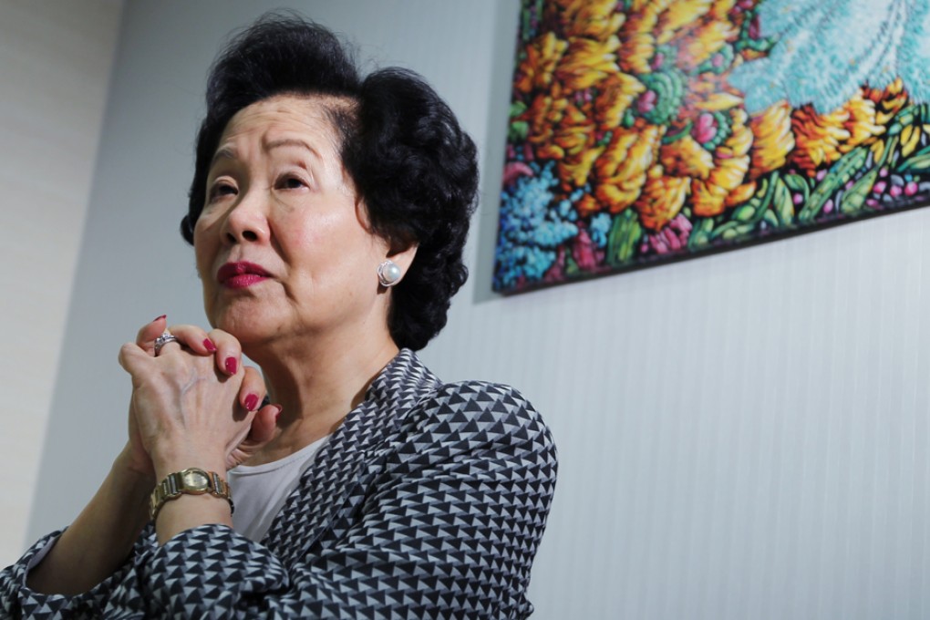 Former chief secretary Anson Chan Fang On-sang