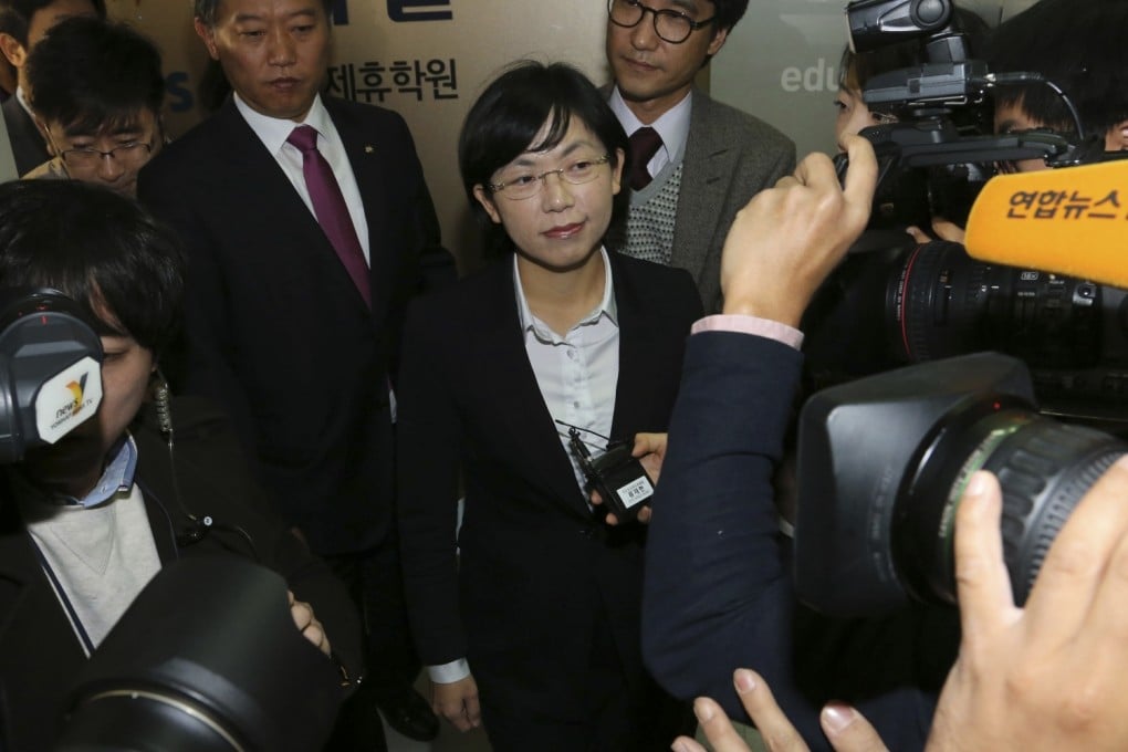 Lee Jung-hee, chairwoman of the opposition Unified Progressive Party (UPP). Photo: Reuters