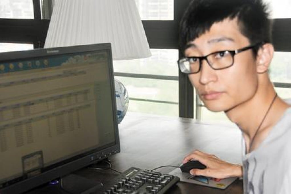 Shi Cheng, a Shenzhen local who invested in the city's budding carbon emissions trading scene. Photo: Yangcheng Evening News