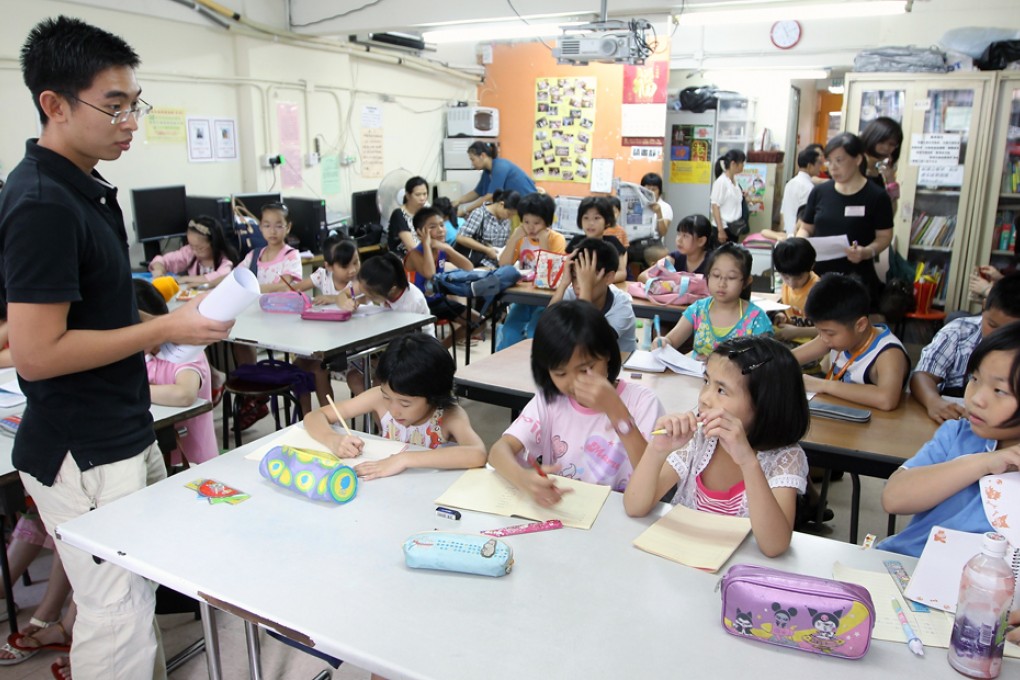 The government is urged to offer enhanced childcare services. Photo: Edward Wong