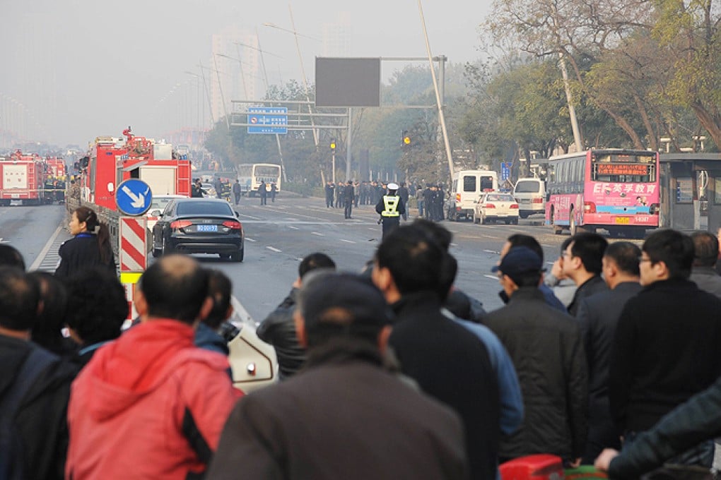 Chinese official media have downplayed an explosion in Taiyuan, north China's Shanxi province. Photo: AFP