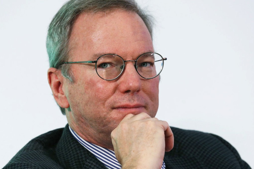 Google executive chairman Eric Schmidt. Photo: Reuters