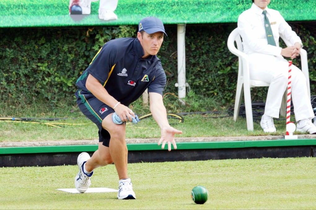 Australia's Barrie Lester in action at last year's Hong Kong International Bowls Classic. Photo: SCMP