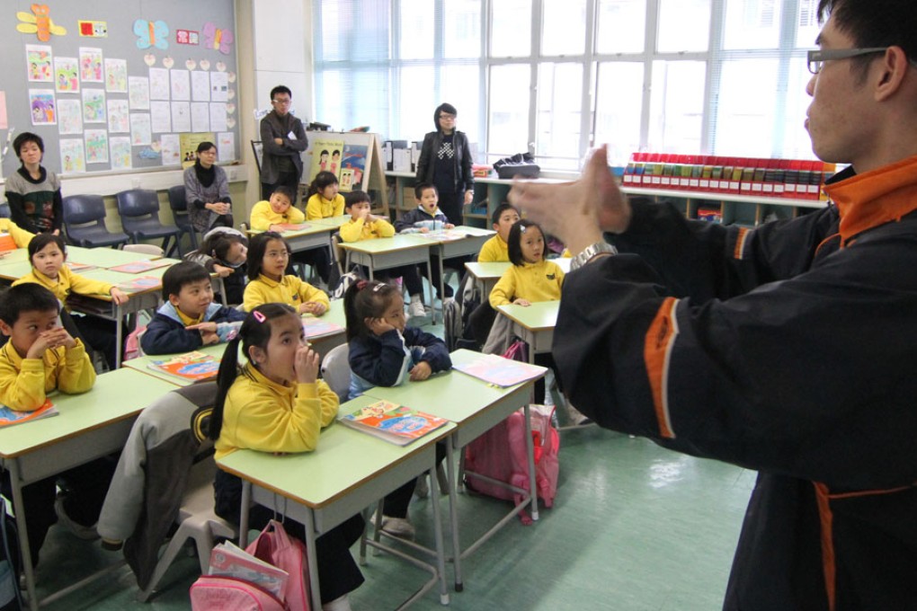 Patriotic education is an oxymoron because the love of one's country is 90 per cent passion and only 10 per cent education. Photo: SCMP
