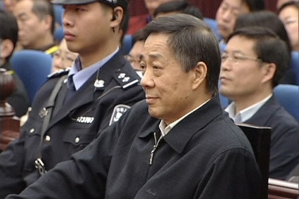 Bo Xilai during his appeal trial. Photo: Reuters