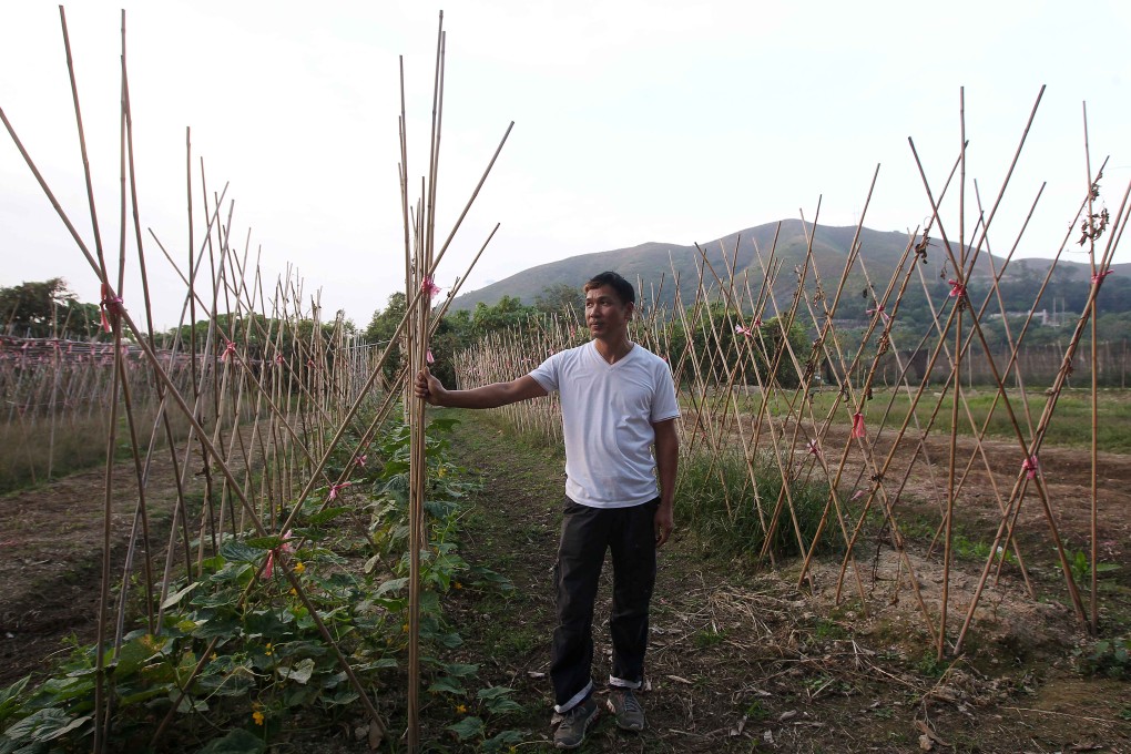 Organic farmer Julien Ki. Photo: Jonathan Wong