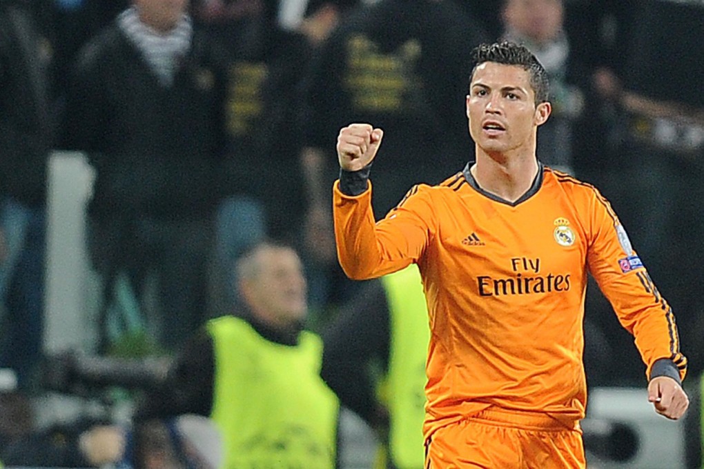 Cristiano Ronaldo playing at the Juventus stadium in Turin. Photo: EPA