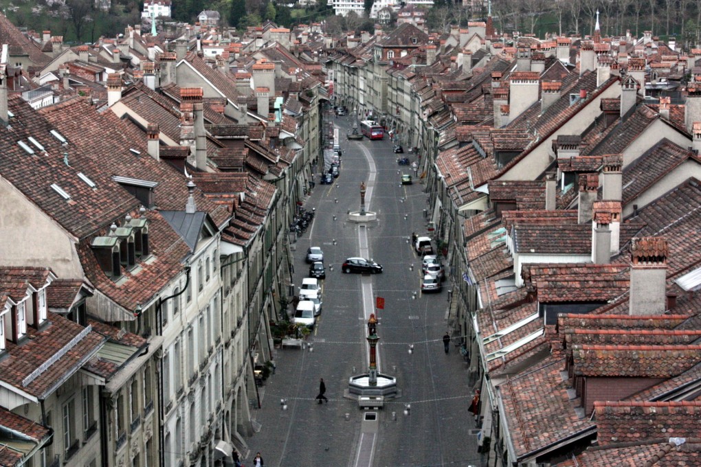 The Swiss capital, Bern, has seen big price rises. Photo: SCMP
