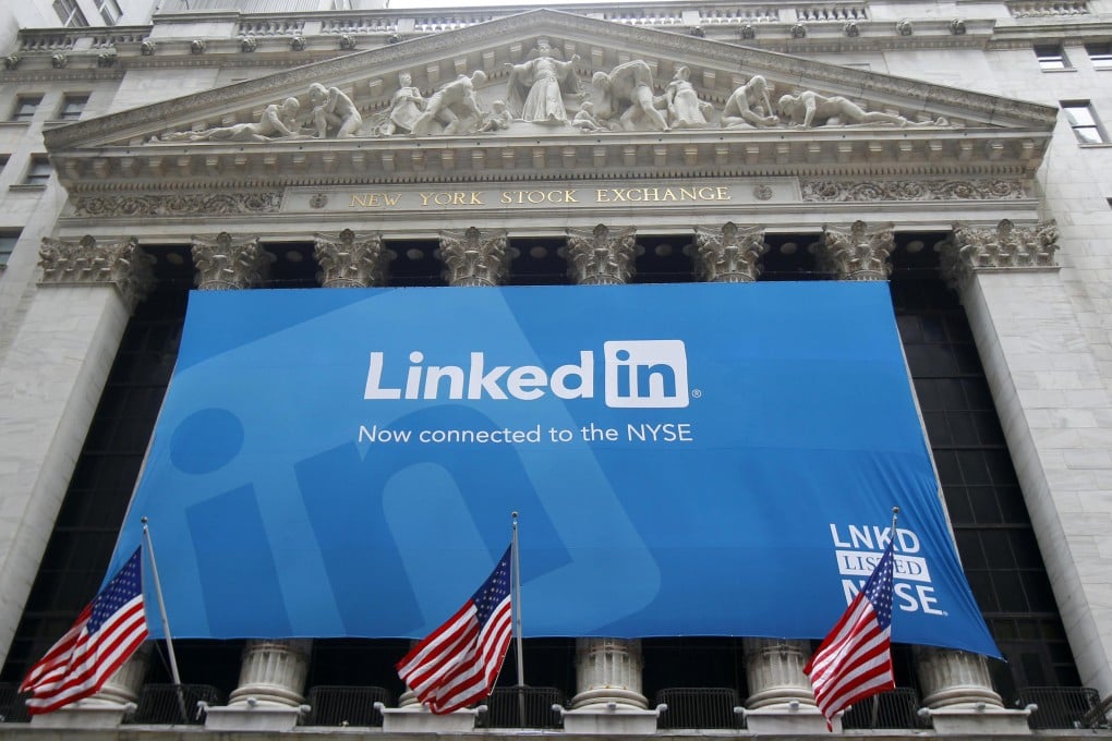 LinkedIn trades at 97 times forward earnings. Photo: Reuters