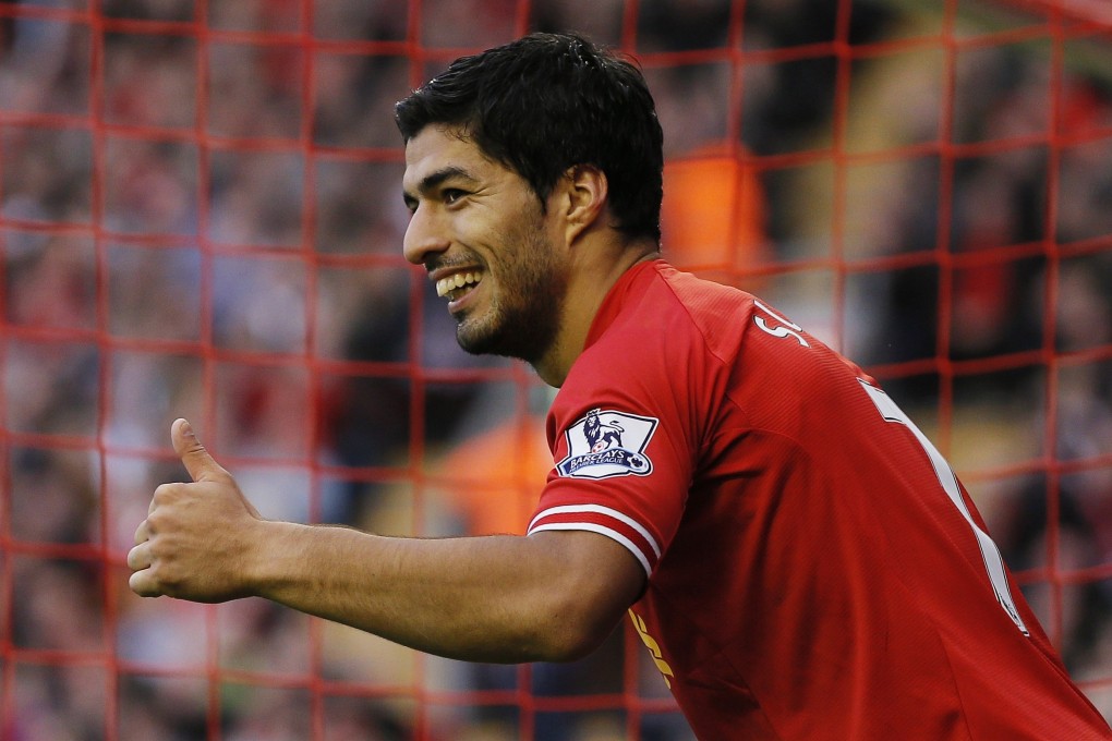 Luis Suarez has been in tremendous form for Liverpool with eight Premier League goals already this season. Photo: Reuters