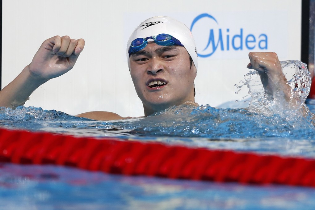 Sun Yang was released from detention early on Monday morning. Photo: Xinhua