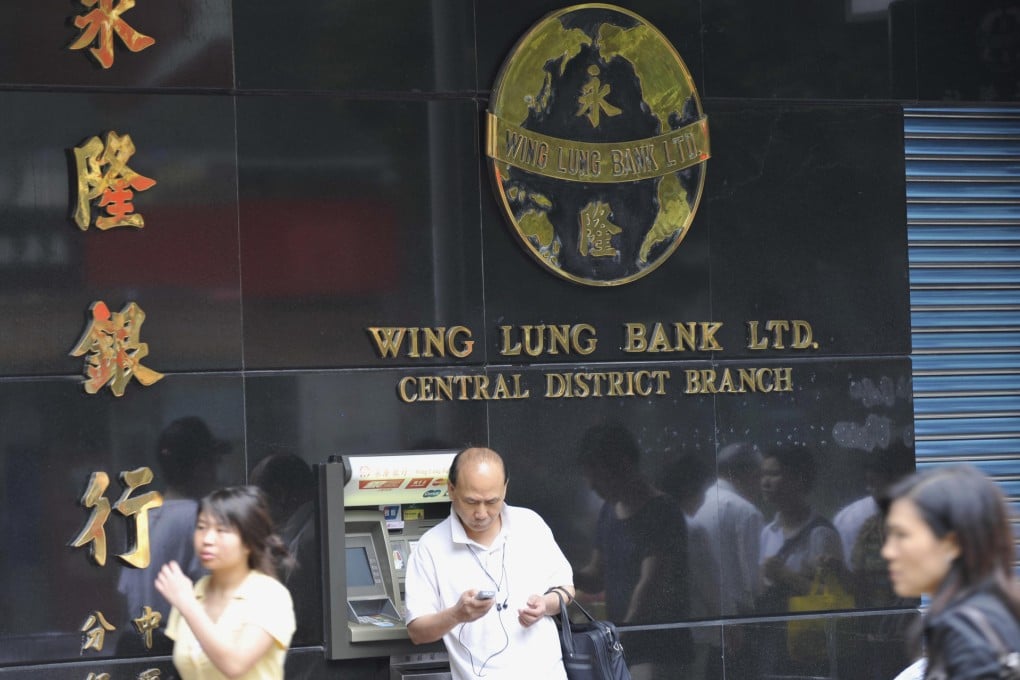 Wing Lung, like other banks in Hong Kong, needs to make up for a slump in mortgages amid a cooler property market. Photo: Warton Li