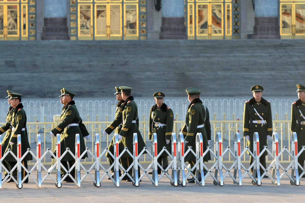 Growing social and economic inequality and potential ethnic unrest in Tibet and Xinjiang are considered the main security threats. Photo: AFP