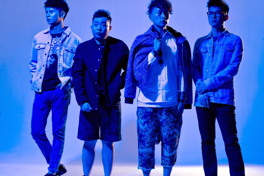 ni.ne.mo are, from left, Joshua Yeung, Lung Wong, Tedman Lee and Andy Lau.