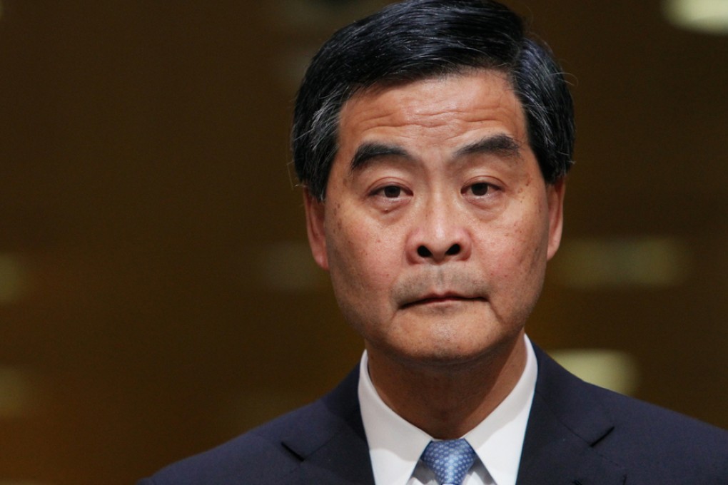 Chief Executive Leung Chun-ying. Photo: Felix Wong