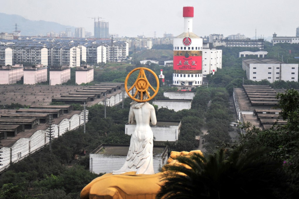 A wine company in Yibin in Sichuan. Photo: Imaginechina