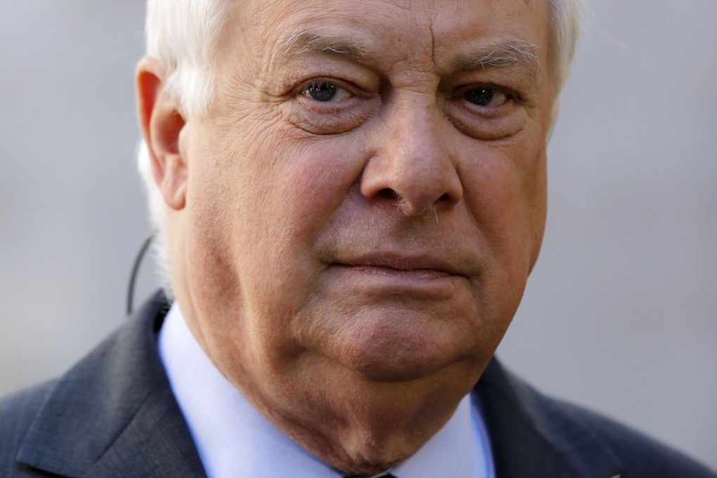 Former Hong Kong governor Chris Patten. Photo: AFP