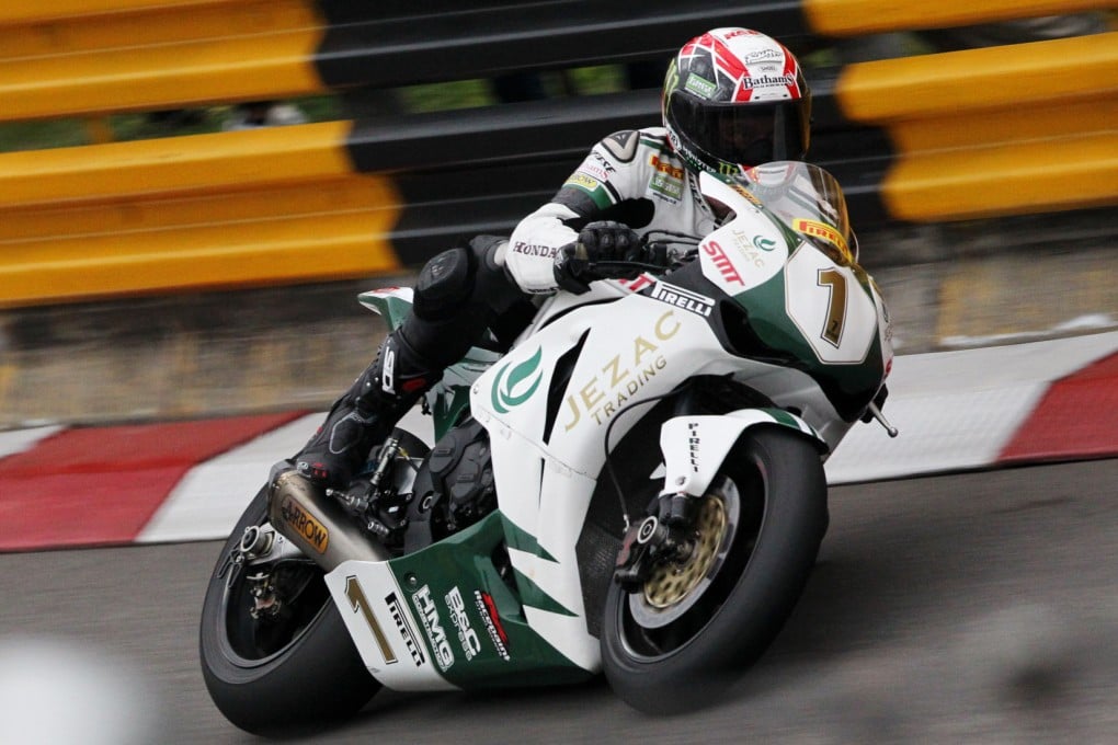 Michael Rutter on his way to winning last year's Macau Motorcycle Grand Prix. Photo: Nora Tam