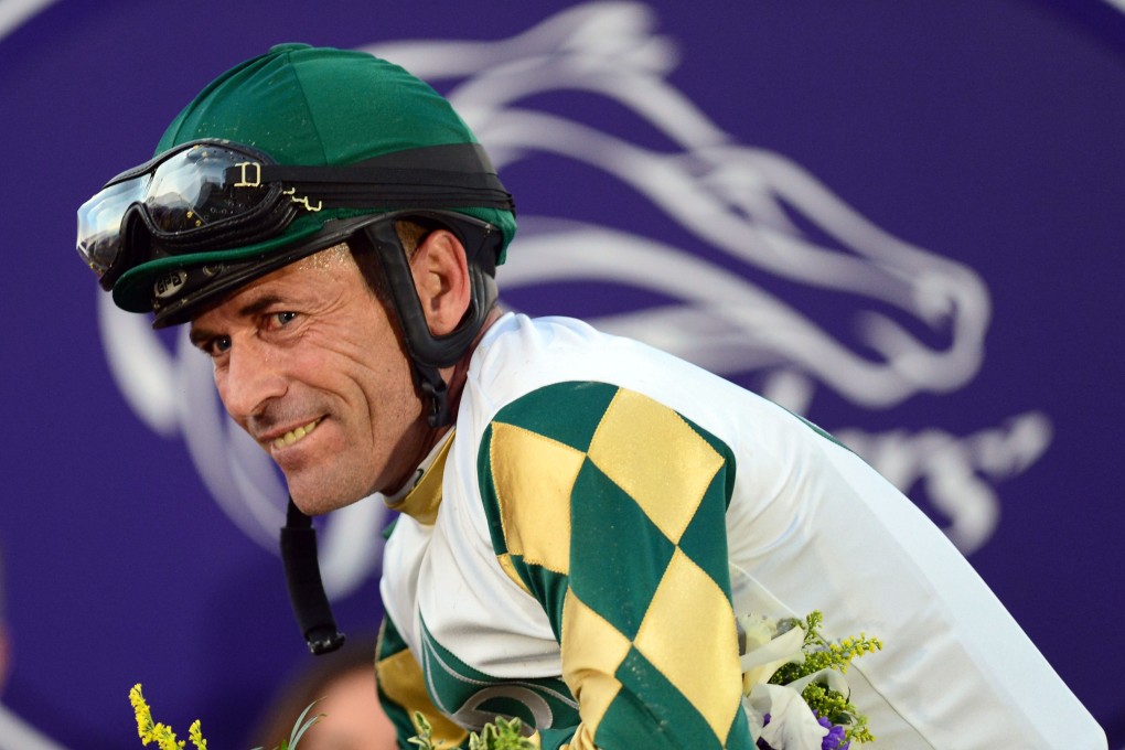 Gary Stevens, among 12 jockeys selected for next month's International Jockeys' Championship, would be the first choice for the International Senior Jockeys' Championship. Photo: AFP.