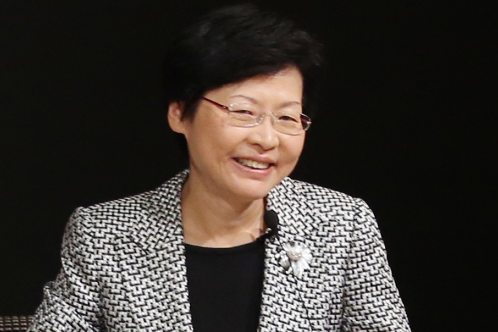 Chief Secretary Carrie Lam said the government has no plan to extend the one-month ultimatum before imposing sanctions on the Philippines. Photo: Sam Tsang