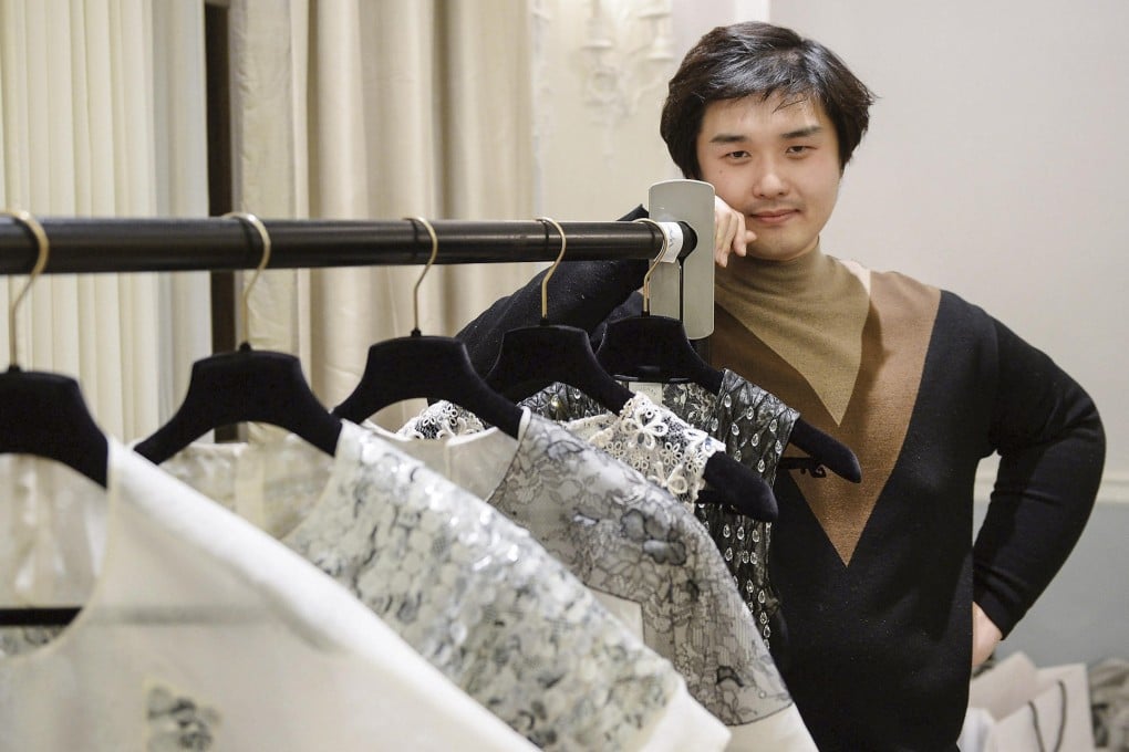 Huishan Zhang won the Dorchester Collection Fashion Prize in London last month. Photo: Getty Images