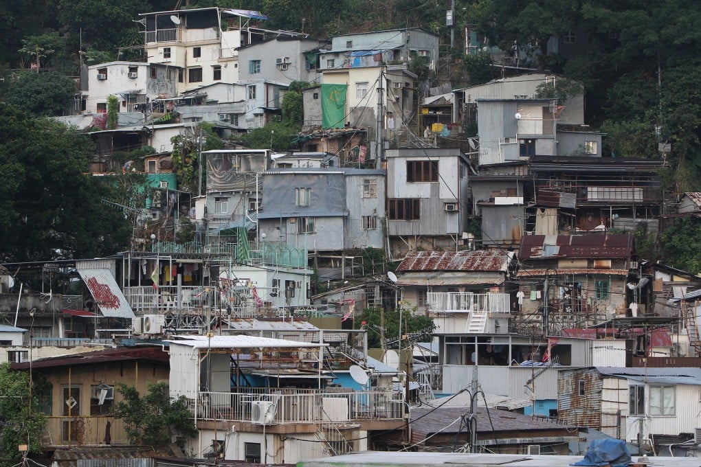 Pok Fu Lam village residents want the government to remove its squatter status, so they can improve their homes. Photo: Jonathan Wong