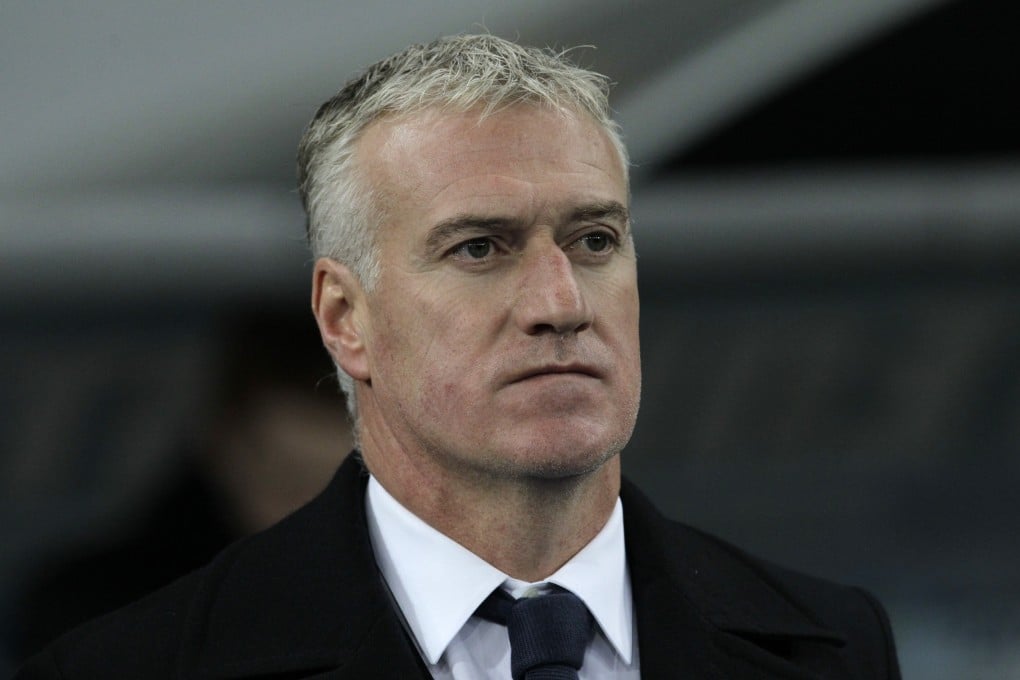 Didier Deschamps said France couldn’t cope with the physical approach of the Ukraine. Photo: AP
