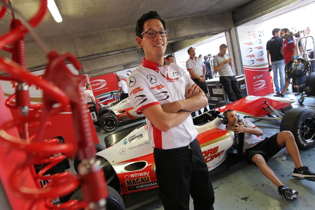 Teddy Yip Jnr hopes to revive his father's Theodore Racing Name. Photo: Nora Tam