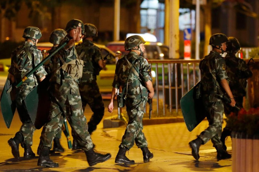 Armed attack on Kashgar police station said to leave nine assailants, two police dead. Photo: Reuters