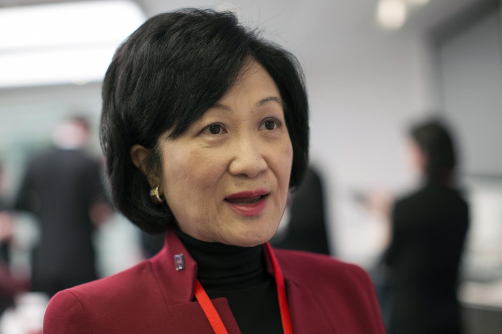 Executive Council member Regina Ip Lau Suk-yee. Photo: Bloomberg