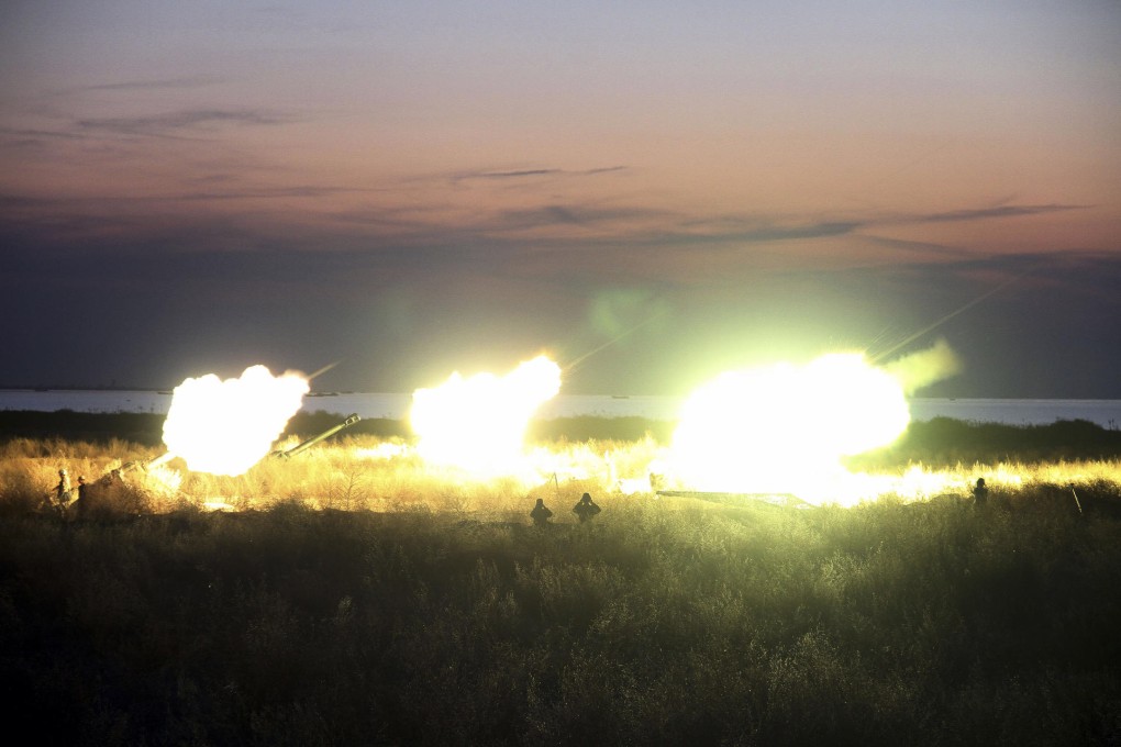 This week's live-fire amphibious drills by the PLA involve more than 5,000 troops. Photo: CNS