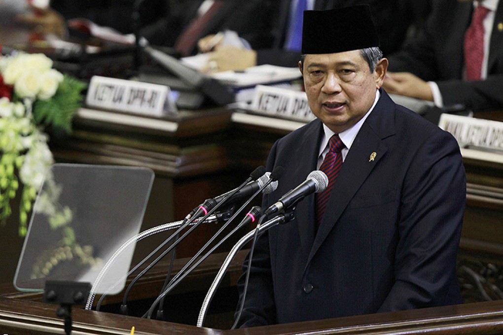 Indonesia's President Susilo Bambang Yudhoyono. Photo: Reuters