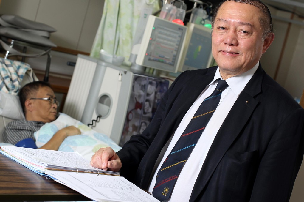 Dr Timothy Teoh Sim-chuan hopes donations from Operation Santa Claus will help to reduce waiting times at the Lions centre in Sham Shui Po. Photo: K.Y. Cheng