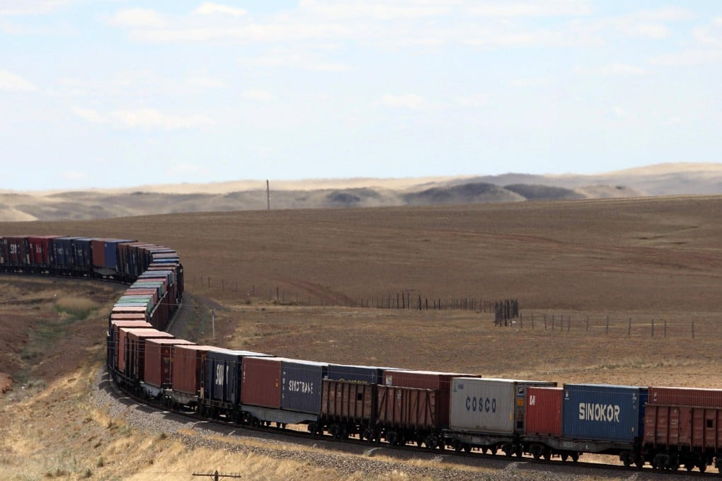 Railway construction projects in Mongolia are on the radar of Chinese companies. Photo: Bloomberg