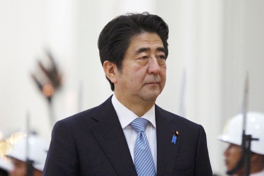 Japan's Prime Minister Shinzo Abe. Photo: Reuters