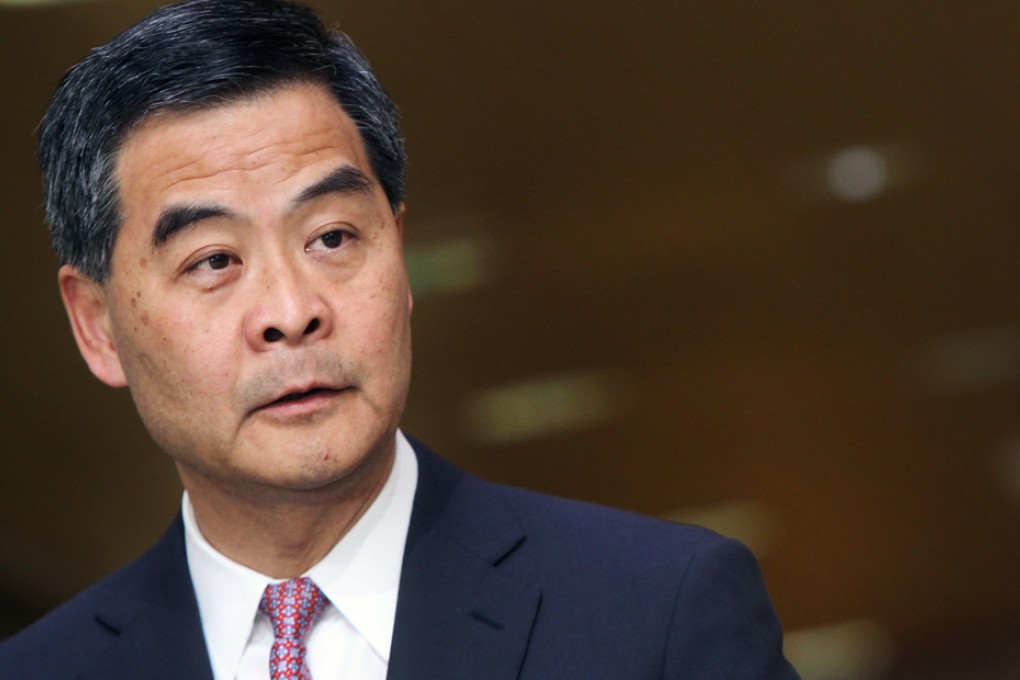 Chief Executive Leung Chun-ying