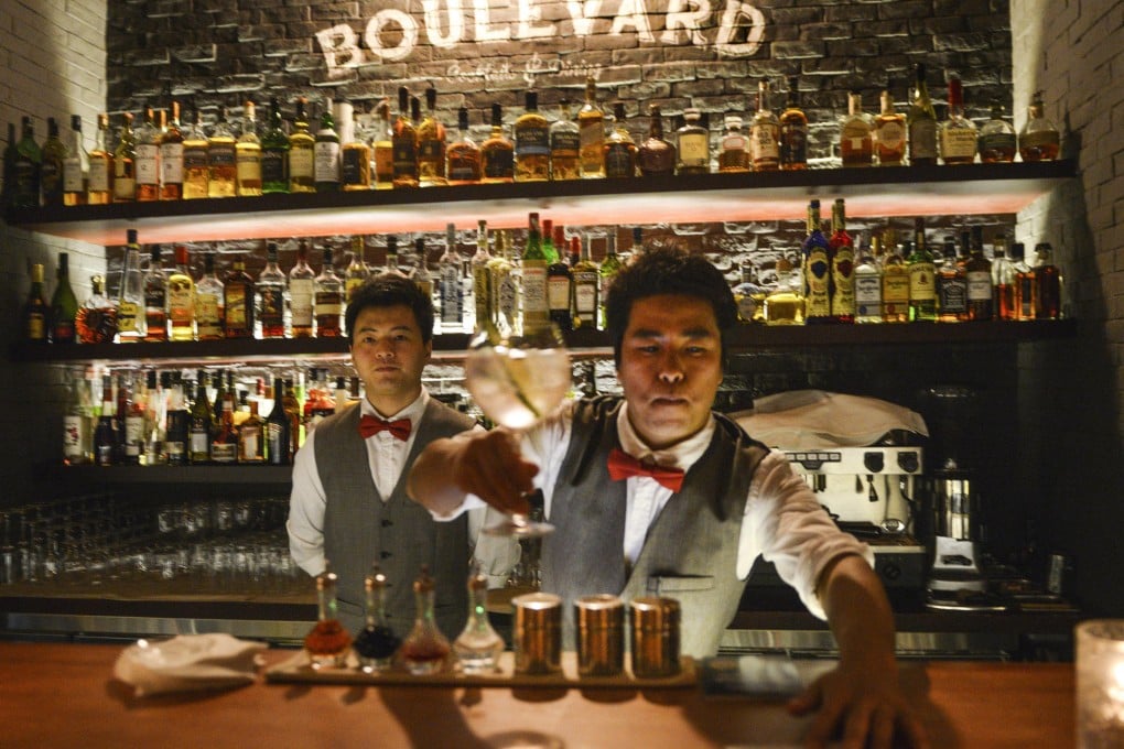 The bar inside The Boulevard. Photos: CMOY Photos