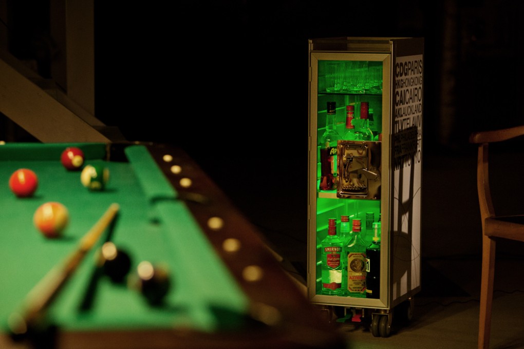 Bordbar’s take on the airline drinks trolley. Photo: SCMP