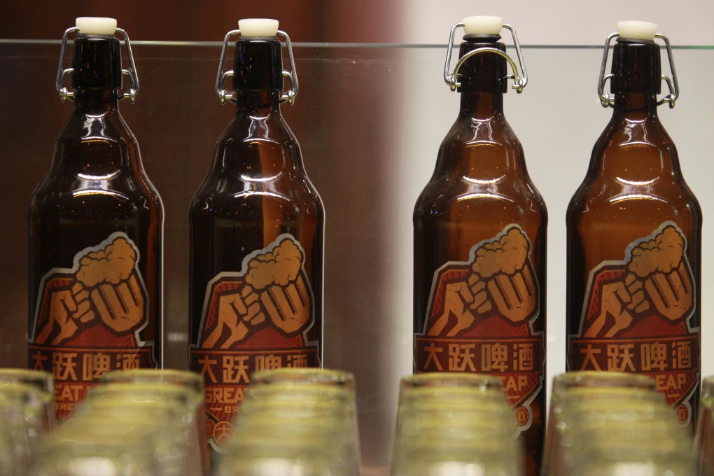 Great Leap Brewing makes and sells up to 16 different beers in its two premises. Photo: Simon Song