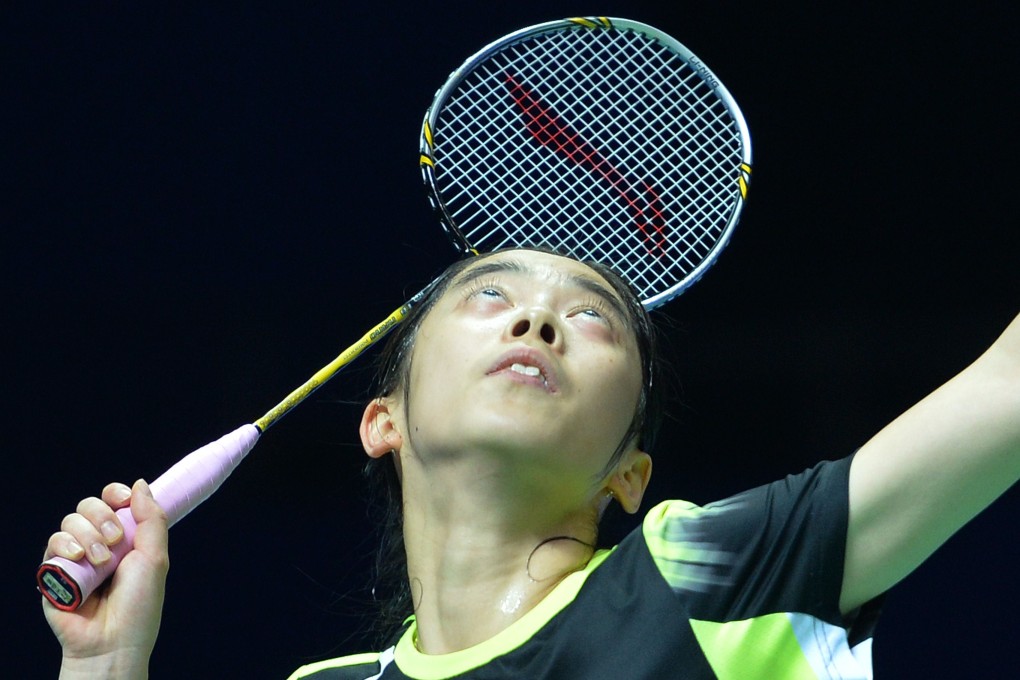 Wang Shixian has reached the third round of the Hong Kong Open despite a tight schedule. Photo: AFP