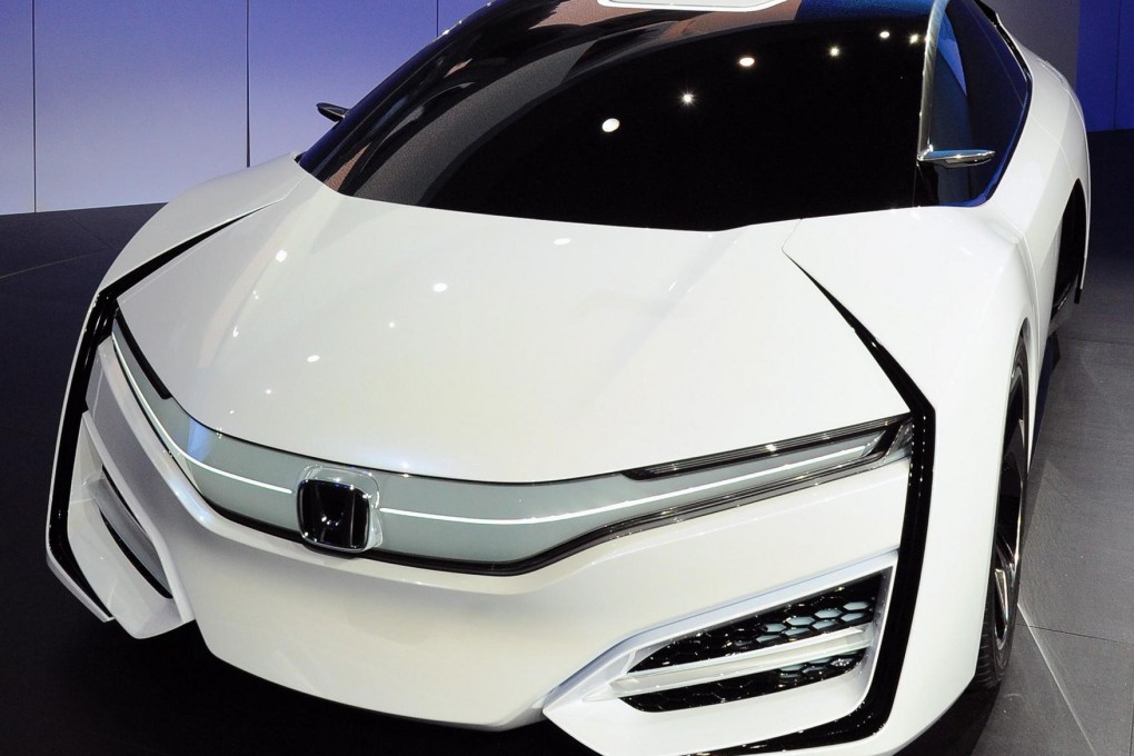 Hydrogen cars like the Honda FCEV concept vehicle are set to go on sale to the general public as early as next spring. Photo: EPA