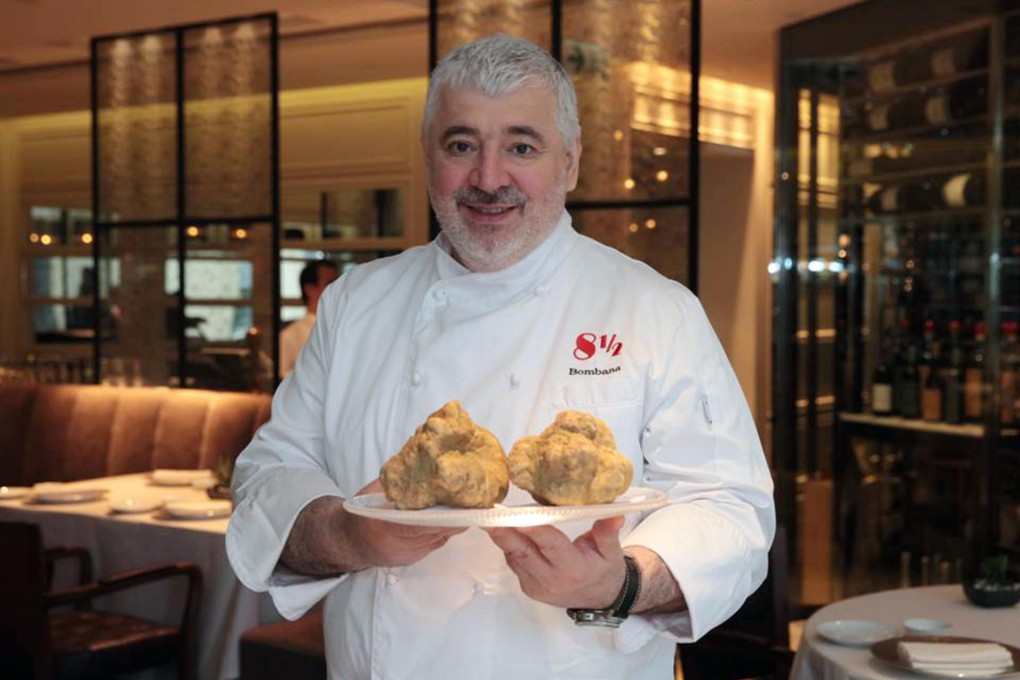 Bombana with white truffles.