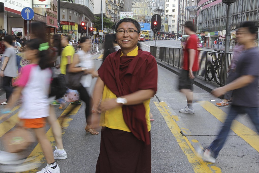 Tsoknyi Rinpoche says the meditation techniques he teaches fit easily into the rhythm of city life. Photo: Edward Wong