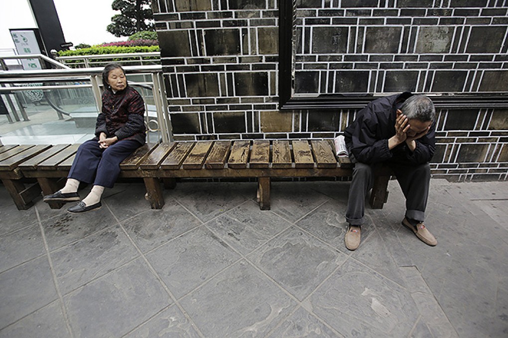 China is going grey faster than it is getting rich. Photo: AP