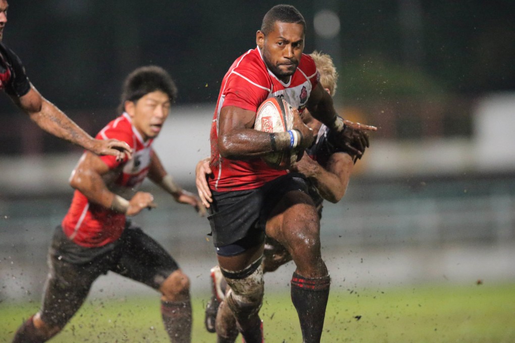 Japan skipper Lote Tuqiri and his victorious sevens side did much to highlight Hong Kong’s player woes at the Malaysian Sevens. Photo: HKRFU