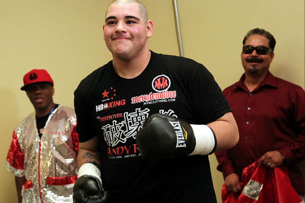 New Yorker Tor Hamer will fight Andy Ruiz (above) on Sunday. Photo: Top Rank