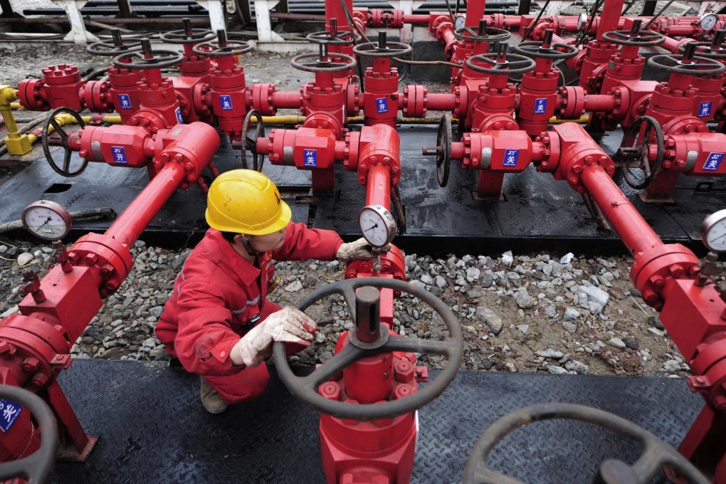 China produced 107 billion cubic metres of natural gas last year. It aims to produce 6.5 billion cubic metres of shale gas in 2015. Photo: Reuters