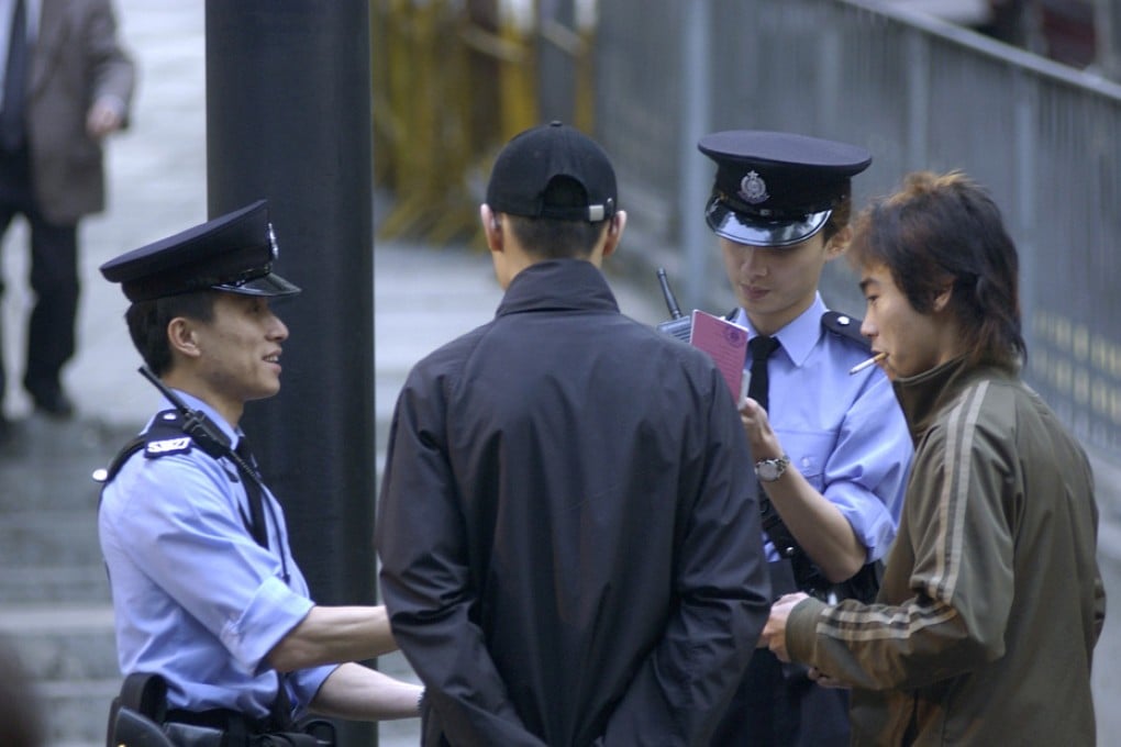 Hong Kong police carry out four times as many identity checks and on-the-spot searches as their counterparts in New York and London.