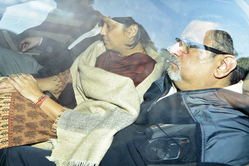 Dentists Rajesh Talwar (right) and wife Nupur. Photo: Reuters