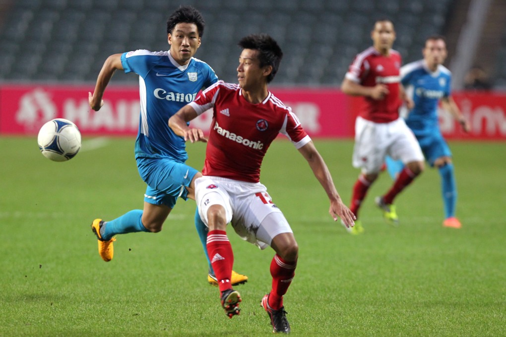 Kitchee and South China, seen in action earlier this year, step closer to playing in the AFC Champions League. Photo: Dickson Lee